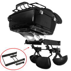 Wall Mount Storage Rack For Harley Touring Trunk Tour-Pak Backrest Accessory