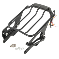 Luggage Rack 4 Point Docking Hardware Kits w/Light For Harley Street Glide