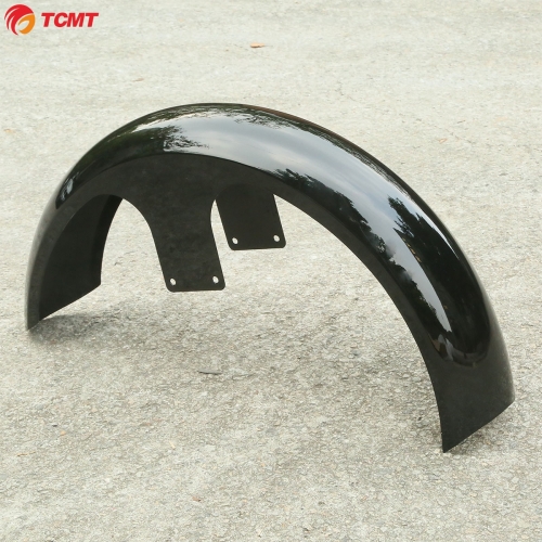 Black 23" Wrap Front Fender For Harley Touring Electra Street Road Glide King