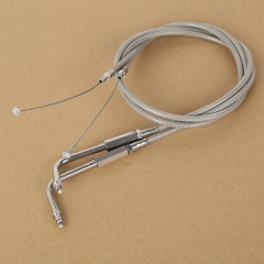 90CM Stainless Steel Throttle Cable For Harley Sportster XL883 XL1200 2002-2014