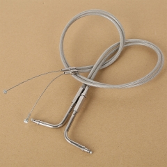 90CM Stainless Steel Throttle Cable For Harley Sportster XL883 XL1200 2002-2014