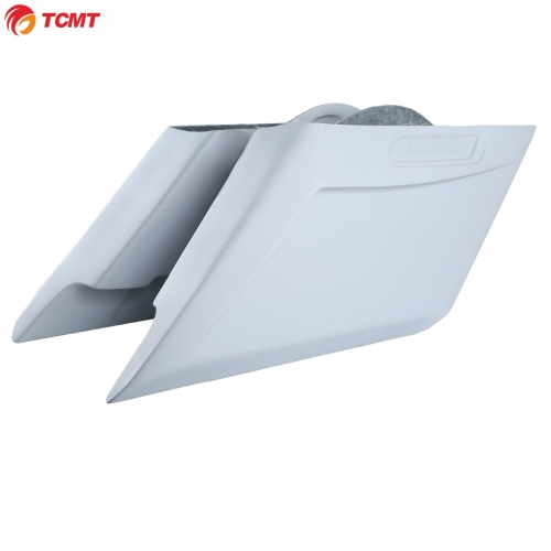 Fiberglass 5" Extended Saddlebag For Harley Touring Road Street Glide 1993-2013