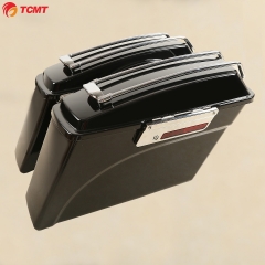 Saddlebag w/Top Rail Light For Harley Road Street Electra Glide King Ultra 94-13