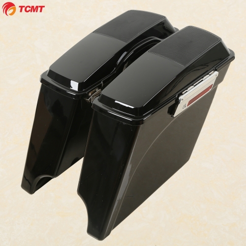 5" Stretched Extended Saddlebags Speaker Lid For Harley Electra Road Glide 93-13