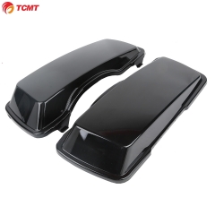 Pair Painted Upper Cover of Saddlebag For Harley Road King Street Glide Ultra