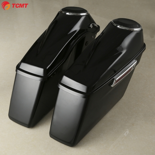 6.5" Speaker Saddlebag For Harley Davidson Touring Electra Glide Road King 14-18