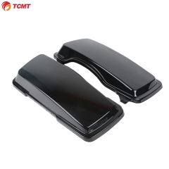 Pair Painted Upper Cover of Saddlebag For Harley Road King Street Glide Ultra
