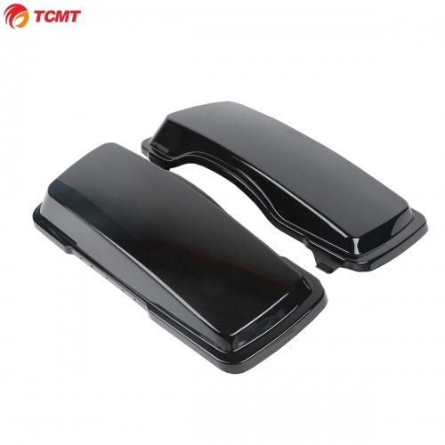 Pair Painted Upper Cover of Saddlebag For Harley Road King Street Glide Ultra