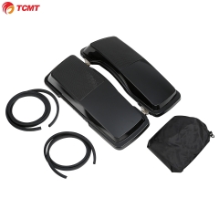 Unpainted 6x9 Saddlebag Speaker Lids For Harley 93-13 Touring Electra Road Glide