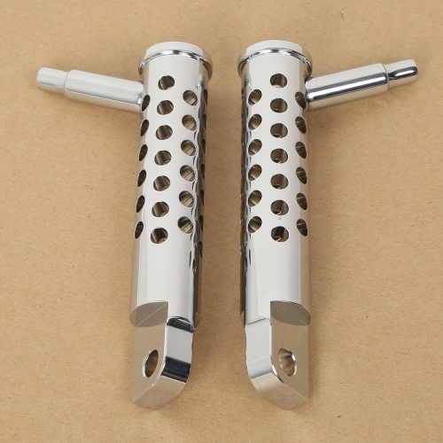 Mouse over image to zoom      Chrome-Front-Footrest-Foot-Pegs-For-Harley-Sportster-FXCW-FXCWC-XL1200V-XL1200X