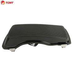 Black Saddlebag Lid w/ Dual 6