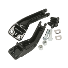 Passenger Foot Peg Mounting Brackets Mounts For Harley Dyna Glide Models 2006-17