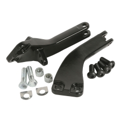 Passenger Foot Peg Mounting Brackets Mounts For Harley Dyna Glide Models 2006-17