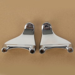 Motorrad Fußrasten Halter Montage Kit Für Harley XL 883 1200 Sportster 2004-2013