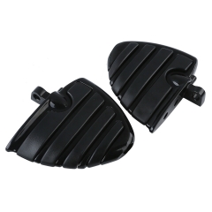 Black Foot Pegs Rest Fit For Harley-Davidson Touring Male Peg Mount