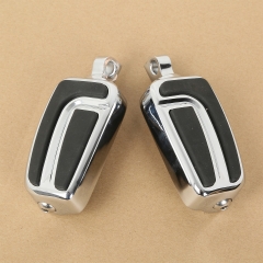 Male Mount Foot Peg Footpeg Footrest For Harley Touring Softail Dyna Sportster