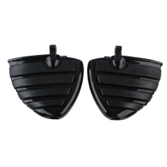 Black Foot Pegs Rest Fit For Harley-Davidson Touring Male Peg Mount