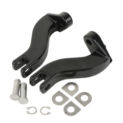 FOR Harley Davidson Touring 93-16 15 Passenger Rear Foot Peg Mount Kits Black