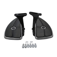Shield Passenger Footboard Support Kit For Harley Touring FLHR FLHX FLTRX 93-18