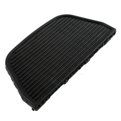 Rear Rubber Footboards Foot Pegs Pad For Harley Dyna Fat Bob Touring Road Glide