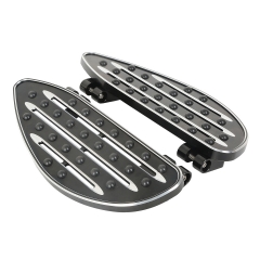 Driver Floorboards Foot Rest For Harley Dyna FLD Touring Softail FL 1986-2015