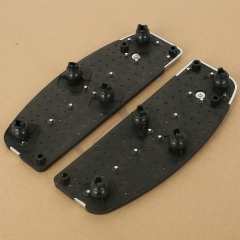 L&R Slipstream Floorboard Footboard For Harley Softail Models FLSTC FLSTN FLSTF