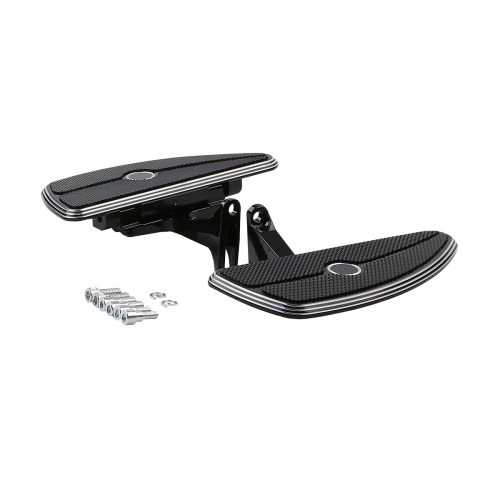 Shield Passenger Footboard Support Kit For Harley Touring FLHR FLHX FLTRX 93-18