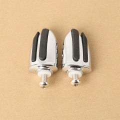 Chrome Pilot Shifter Pegs w/ Bolt For Harley Softail Dyna Night Train Bad Boy
