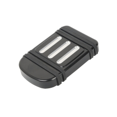 Edge Cut Brake Pedal Pad Cover For Harley Touring 1980-2018 Softail 1986-2017