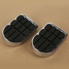 Brake Pedals Pads For Harley Dyna 2012-2016 Softail 1986-2017 Touring 1980-2018