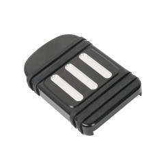 Edge Cut Brake Pedal Pad Cover For Harley Touring 1980-2018 Softail 1986-2017