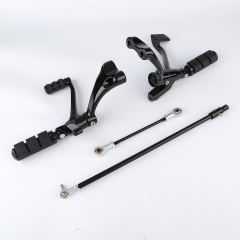 Complete Forward Control W/ Pegs Lever Linkage For Harley XL Sportster 2014-2018