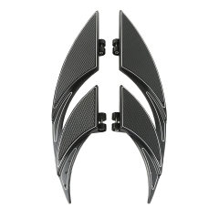 Footboards Foot Board Pegs Fit Harley Softail FLT & FLHT 1980-UP FLST 1986-UP