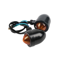 Turn Signal Blinker Amber Light for Harley Bobber Chopper Cruiser