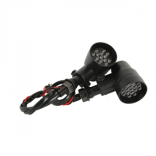 10mm LED Turn Signal Indicator Light For Harley Cafe Racer Bobber Chopper