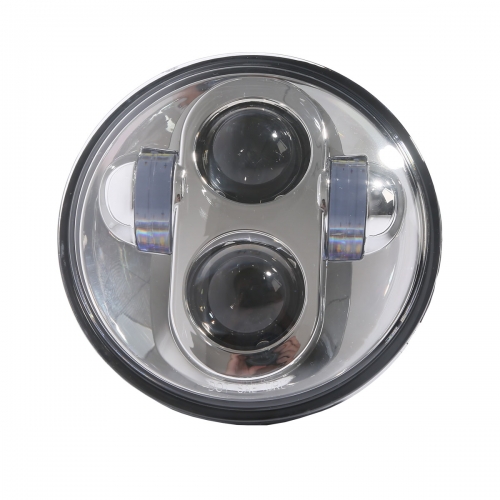 5-3/4" 5.75 Motorcycle High Low LED Projector Headlight For Harley Road Glide
