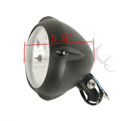 HS1 Hi/Lo Beam Headlight Lamp Light For Harley Bobber Chopper Cruiser Old School