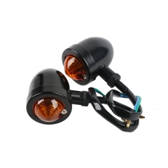Turn Signal Blinker Amber Light for Harley Bobber Chopper Cruiser