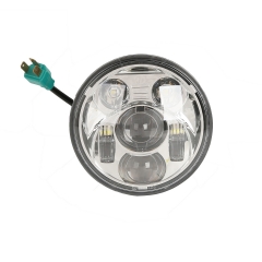 5-3/4 5.75'' Projector LED Headlight Headlamp for Harley Dyna Softail Sportster