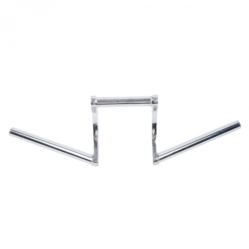 Chrome 1" Z Bar Drag Handlebar For Harley Sportster Softail Dyna Chopper Bobber