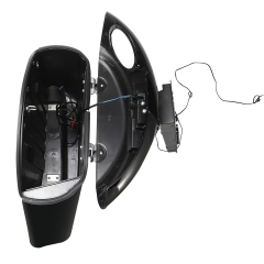 TCMT XF2906F18-04-GB Saddlebag Electronic Latch Concert Audio Lid Fit For Indian Roadmaster Chieftain