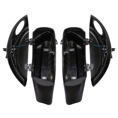 TCMT XF2906F18-04-MB Saddlebag Electronic Latch Concert Audio Lid Fit For Indian Roadmaster Chieftain