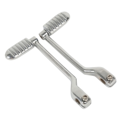 Left Front Rear Heel Toe Shift Lever Pedal Ki