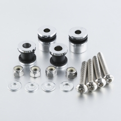 XF2906352-01 Chrome Docking Hardware Kit For Harley Softail 1984-1999 FLSTN 93-99 53531-95B