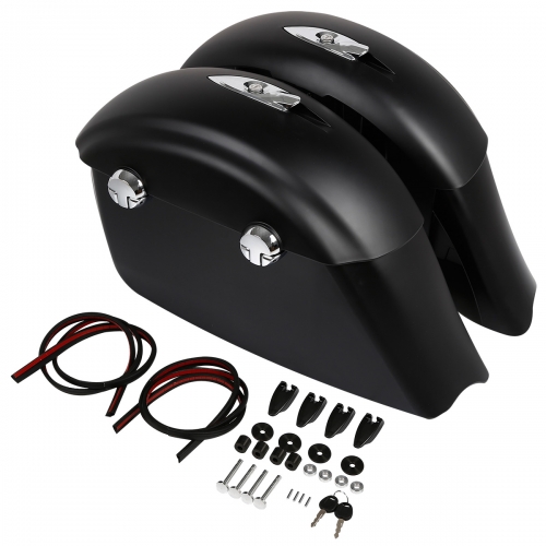 TCMT XF2906F18-02-MB Saddle Bag Electronic Latch Lid For Indian Chieftain Springfield Dark Horse 2016-2018