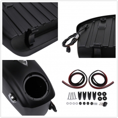 TCMT XF2906F18-04-MB Saddlebag Electronic Latch Concert Audio Lid Fit For Indian Roadmaster Chieftain