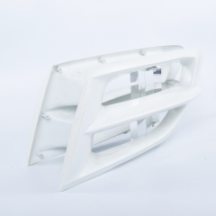 White Fairing Vent Side Cowl Covers Case For Honda GL1800 Goldwing GL 1800 01-11