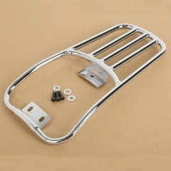 Chrome Fender Luggage Rack FIT For Harley Softail Deluxe 2006-2018 Fat Boy 07-18