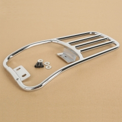 Chrome Fender Luggage Rack FIT For Harley Softail Deluxe 2006-2018 Fat Boy 07-18