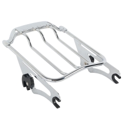 Air Wing Detachables Two-Up Luggage Rack For Harley Street Road Glide 2009-2018
